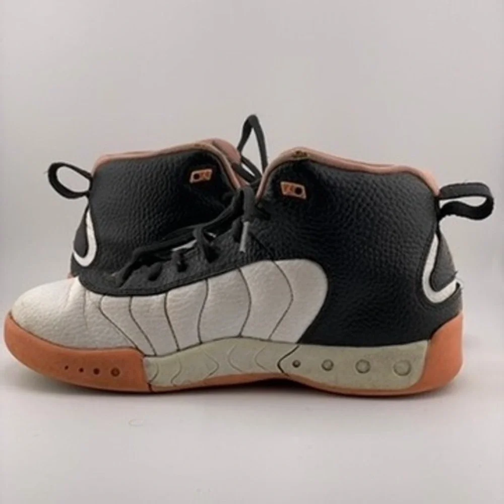 Jordan Jumpman Pro Youth Basketball Shoes Sneakers Black White Peach AV3250-160 - Picture 8 of 12